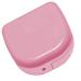 Buy Portable Dental Prosthesis Orthodontics Retainer Box - Dustproof & Professional Storage Case for False Teeth (Pink) - Buy Online on GoSupps.com