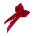 SKISUNO Satin Ribbon Hairpin Big Hair Bows Hair Barrettes for Teen Ponytail Clip Accessories for Teen Teen Hair Bows Hair Bow Barrette Hair Clips for Makeup Red Hair Bow