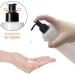 TEEROVA Plastic Pump Dispenser Bottles 8 oz BPA-Free Empty Refillable Containers for Lotion Shampoo and Massage Oil (Pack of 4) - Buy Online on GoSupps.com