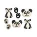 Buy Decora 0500319 Pack of 8 Pandas Sugar Decor - Perfect for Baking & Cake Decoration | International Shipping Available - Buy Online on GoSupps.com