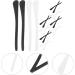 Kisangel 10 Pairs Soft Replacement Tips for Glasses - Glasses Tube Sleeves & Oven Bracket Accessories for Comfort - Buy Online on GoSupps.com