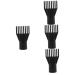 FRCOLOR Pack of 4 Water Blower for Pets Hair Styling Nozzle Hair Dryer Front Nozzle Blower Comb Hair Dryer Attachment for Hair Hair Dryer Attachment Universal Comb Hair Dryer Attachment Dog 12.00X7.00X4.00CMx4pcs Black x 4 pieces