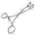 PRETYZOOM Self-locking sponge tongs tongue tongs stainless steel tongs 17cm