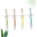 Partykindom Silicone Toothbrush Set for Toddlers - 12 Pack Infant Training Brushes for Gentle Teeth Cleaning - Buy Online on GoSupps.com