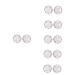 Housoutil 1200 pairs Instant Sided Mesh Paste Lid Fold Breath Side Beauty Tape Double Invisible Double-sided 2.8x1.2cmx6pcs Assorted Colorx6pcs