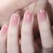 Vishine Transparent Jelly Pale Pink Gel Nail Polish, Sheer Light Pink Gel Nail Polish Color UV LED Gel for French Manicure Nail Art 15ml Sheer Pink