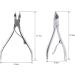 Toenail Clipper Professional Stainless Steel Nail Clipper Ingrown Toenail Tool Cuticle Nipper Footcare with Non-slip Handle for Trimming Dead Skin - Buy Online on GoSupps.com