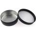 ZHIYE 12 Pcs Aluminium Screw Pots 60ml Empty Black Cosmetics Container Tin Balm Make Up Jar - Buy Online on GoSupps.com