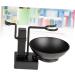 Minkissy Stainless Steel Razor Holder & Shaving Brush Stand Set - Dual Holder with Bowl for Men s Grooming Accessories - Buy Online on GoSupps.com