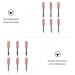OHPHCALL 12 Pcs Eyeliner Stick Eyeliner Vials Tube Shadow Tip Liner Bottle Empty Mascara Wand The Pet Pink - Buy Online on GoSupps.com
