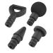 Frcolor fascia-head muscle device accessories head-muscle relaxation device head-vibration relaxation-head-accessories bits for deep tissue massage muscle massage 9x6x2cm black