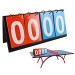 APORO Portable Table Top Scoreboard Flipper, Multi Sports Score Flip Scoreboard Connected