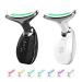 Nadove Micro-Glow Facial Nadove Micro Glow Face Sculptor Micro Glow Facial Machine Microcurrent Multifunctional Facial Massager Double Chin Eliminator (Black+White)