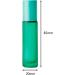 Buy Tianzd 6-Pack 10ml Matt Green Glass Roller Bottles - Essential Oil Rollers with Funnel Aluminum Cap - International Shipping Available - Buy Online on GoSupps.com
