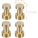 jojofuny 12 Pcs Hook Heavy Duty Hangers Adhesive Wall Mount Clothes Rack Scarf Hangers Robe Metal Coat Rack 2.9X1.8CMx3pcs Goldenx3pcs - Buy Online on GoSupps.com
