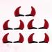 10th Devil Horn Hair Clips | Halloween Party Accessories | Masquerade Headband & Demon Horns for Kids - Buy Online on GoSupps.com