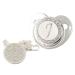 Bling 26 letters baby pacifier with chain clips newborn dummy pacifier infant nipple pacifier silver pacifier and accessories J 0-18m