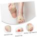 Healeved 6-Piece Toe Nail & Bunion Protector Set - Pedicure Stand, Thumb Splint, Toe Dividers - Assorted Colors - 13X6cm - Buy Online on GoSupps.com