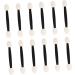 WOONEKY 24pcs Eyeliner Sponge Brush Smudge Eye Brush Dual Ended Eyeshadow Brush 7cm Black - Buy Online on GoSupps.com