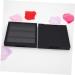 DOITOOL 2pcs Empty Eye Shadow Box Black Eyeshadow Makeup Pallete Empty Makeup Case Travel Filling Platen 9.9x2.2cm As Shown - Buy Online on GoSupps.com