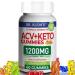 Keto ACV Gummies - 1750mg Low-Calorie Apple Cider Vinegar for Weight Loss & Digestion - 120 Count - Buy Online on GoSupps.com