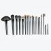 18 Makeup Brushes Wooden Handle Ebony Foundation Brush Makeup Set Brush