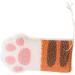 Body Exfoliating Sponge Elastic Cute Bathing Clean Scrub Brush with 4 Cat Paws body exfoliating brush - Buy Online on GoSupps.com