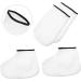 minkissy 4 Pairs Hand and Foot Mask Paraffin Wax Foot Liners Remover Paraffin Wax Foot Bags Moisturizing Wax Bag Feets Spa Boots White Bath Bag Thicken Knitted Fabric - Buy Online on GoSupps.com