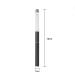 MUOBOFU 2pcs Ombre Nail Brushes Kolinsky Bristles Rhinestone Handle - Professional Gradient Manicure Tools for DIY Home Salon, Acrylic Painting & Halloween Designs - Black & White - Buy Online on GoSupps.com