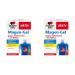 Double heart gastro gel-medical device for heartburn acidflux + acid-related stomach complaints-20 portion bags (pack of 2) 20 pieces (2 pack)