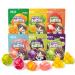 6 flavors Peeling fruit juice fudge peelable gummies100g/bag 50% Juice Content gummy candy White peach mango grape Litchi sugar soft candy Toffee chewing gum Healthy Candy gifts (Purple grapes 3bag) Purple grapes 3bag