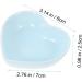 Zerodeko 6pcs Heart Shaped Plate Kimchi Containers Pasta Container Seasoning Bowl Japanese Snacks Noodle Bowl Wok Flatware Ceramic Sauce Dishes Soy Sauce Ceramics Seasoning Plate re-usable 8X7CM Blue - Buy Online on GoSupps.com