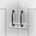 6 pieces Bootwo child lock for closet cabinet protection baby cabinet lock children door protection children U-shaped door lock for refrigerator cupboards and drawers without drilling and screwing