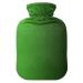Greem Gradient Hot Water Bottle with Cover Hot Water Bottles for Pain Relief Hot Water Bottle Heating Bottles for Arthritis 2L