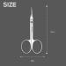 KAMICURE Extra Fine Curved Cuticle Scissors - Professional Multi-Purpose Manicure & Pedicure Tool for Men and Women - Buy Online on GoSupps.com