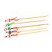 IWOWHERO 12Pcs Cartoon Wooden Ear Wax Removers Creative Ear Cleaning Tools Wax Cleaners for Adults Fun Design Random Colors Ear Supply