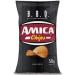  Italian Gourmet E.R. Amica Chips 7-pack BBQ potato sauces with barbecue sauce crispy and delicious savory snack gluten-free 50g bag + 400g Italian Gourmet Polpa di Pomodoro box - Buy Online on GoSupps.com