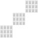 Zerodeko 300 Pcs Tea Bag Drawstring Tea Pouch Coffe Filter Empty Bag for Leaf Tea Marinated Bag Draw The Line 5X7CMx3pcs Whitex3pcs