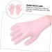 minkissy 1 Pair moisture glovesfor dry hand soft whitening hand Anti-crack cotton gloves for dry hands exfoliating hand gloves moisturizing sebs cosmetic Cotton gloves M Pink - Buy Online on GoSupps.com