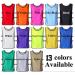 Tych3L Pinnies Scrimmage Training Vests for Kids and Adults (12-Jerseys) - Soccer Pinnies  Sport Pinnies Team Practice Small Light Blue Neon - Buy Online on GoSupps.com