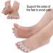 Soft Gel Toe Spacers for Bunion Correction | Toe Separators & Straighteners - Restore Toes Shape (White - Buy Online on GoSupps.com