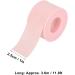 Eyelash Tape Lash Extension Supplies Eyelash Adhesive Tape 2.5cm Breathable Waterproof Portable Soft Silicone Gel Lash Extension Tape (Pink) - Buy Online on GoSupps.com