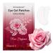 100 Pairs U-Shaped Hydrogel Eye Pads for Lash Extensions Ultra-White Rose-Scented Ultra-Thin & Anti-Allergic Under Eye Gel Patches Professional Eyelash Extension Supplies by ShiTianQianYe