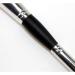 Multifuktion Double head Makeup Brush Professional Wood Handle Powder Brush Smooth Brush for Blush Eye Face Powder Cosmetics Black and Sliver Brush - Buy Online on GoSupps.com