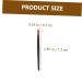 Buy Angoily 100pcs Mini Lip Brush Set - Disposable Lip Makeup Wands for Women | Bulk Mascara Tools & Eye Shadow Brushes - Buy Online on GoSupps.com