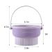 Ponhey Silicone Makeup Brush Cleaner Mat & Drying Holder - Best Tool for Clean Brushes & Sponges (Purple - Buy Online on GoSupps.com