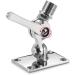 ZOMCHAIN Marine VHF Antenna Ratchet Mount - 316 Stainless Steel Adjustable Base for Boat - Buy Online on GoSupps.com