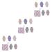 Reusable Menstrual Pad 15 pcs Woman Napkins Panty Liner Nappy Pad Reusable Menstrual Liner Printing Napkin Washable Liner Under Pants for Women Napkin Napkin Natural Organic Napkin Random Colorx3pcs 1 Count (Pack of 1)