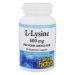 Natural Factors L-Lysine 500 mg 90 Vegetarian Capsules