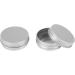 Daconovo 90 Pack Round Metal Lip Balm Lids Screw Top Caps (1oz) - Buy Online on GoSupps.com
